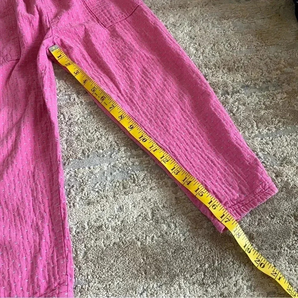 Oshkosh B’Gosh RARE Vintage Made in the USA Overalls Pink Polka Dot 100% Cotton - Picture 5 of 10